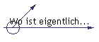 Wo ist eigentlich...